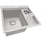 Ruvati Sink, Stainless Steel, 20" W x 22" L x RVH8262ST - alternate 8